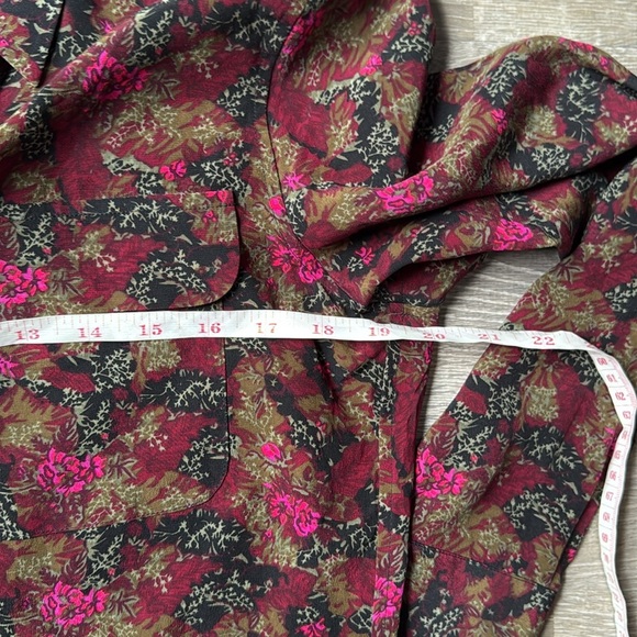 Equipment Slim Floral Signature Silk Shirt Small - Picture 11 of 12